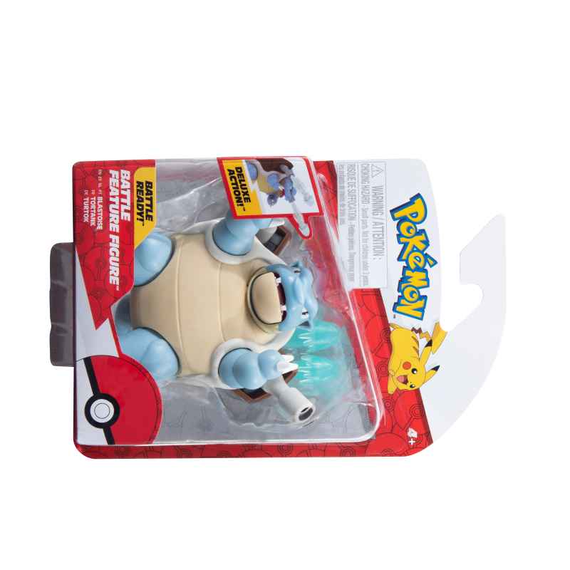 Pokémon - Battle Feature Figure - Blastoise - Water Missie