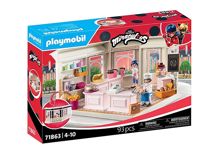Playmobil - Miraculous : Boulangerie Dupain-Cheng