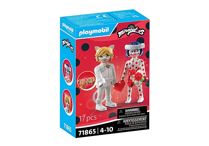 Playmobil - Miraculous : Le Mariage De Ladybug Et Chat Noir