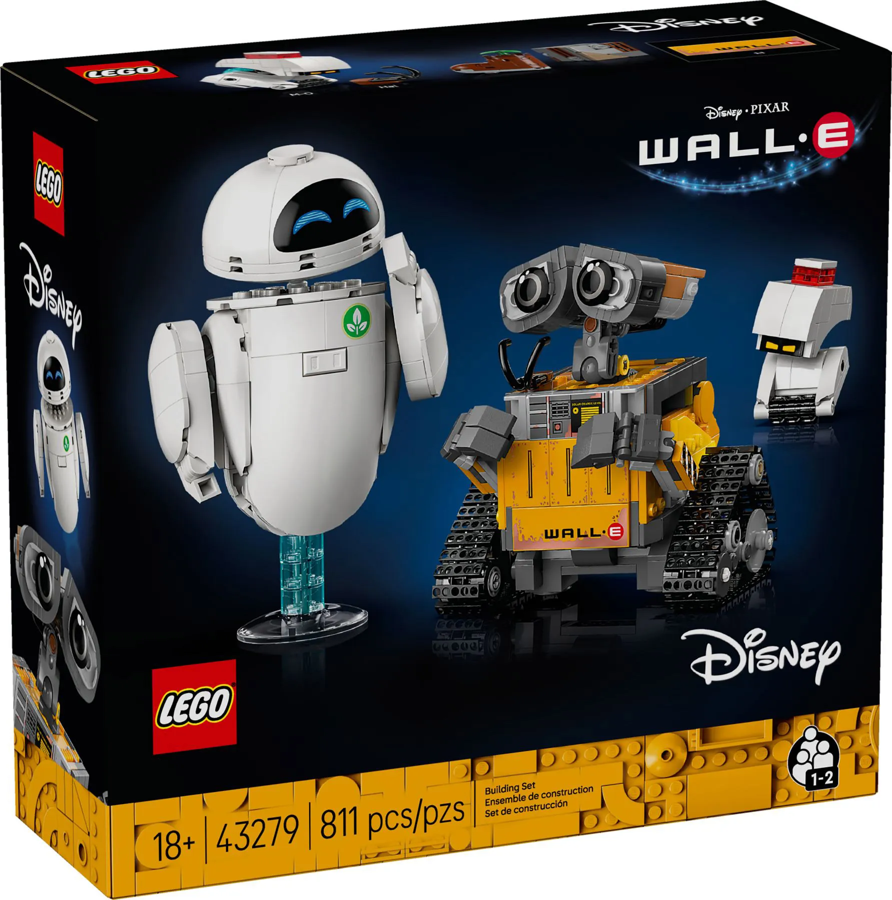 LEGO - Disney Pixar WALL-E & EVE 43279