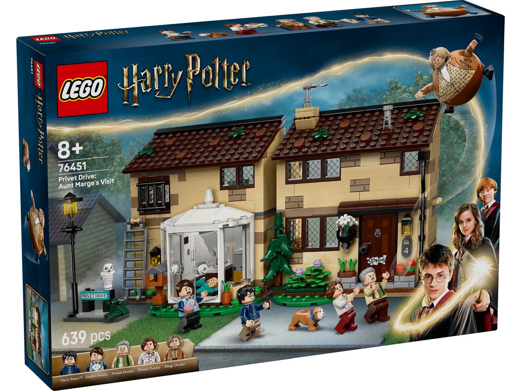 LEGO Harry Potter - Privet Drive: Aunt Marge's Visit 76451