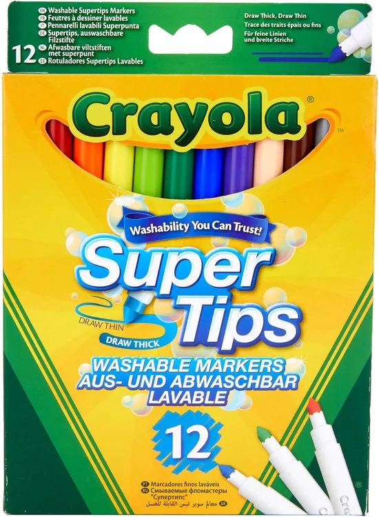12 Supertips Pens - Ml