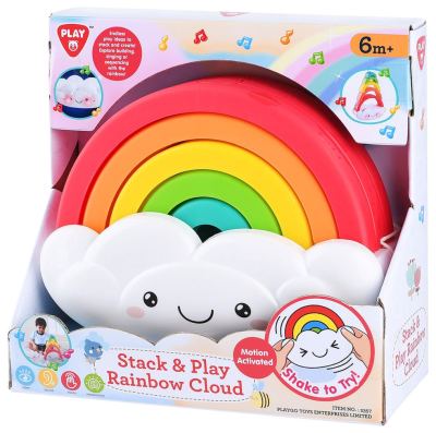 Stack & Play Rainbow Cloud B/O *