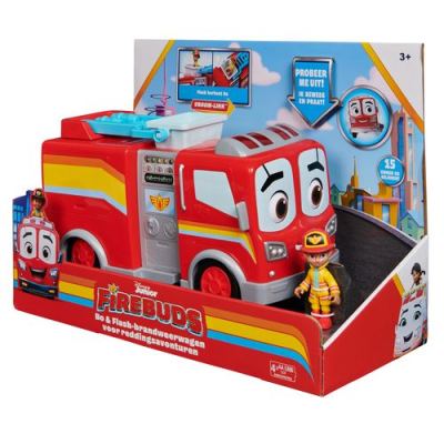 Firebuds – Interactive Firetruck - Bo & Flash (Dutch Phrases And Sounds)