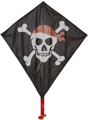 Vlieger Diamond Skully - Didak Beach - 60x65 cm