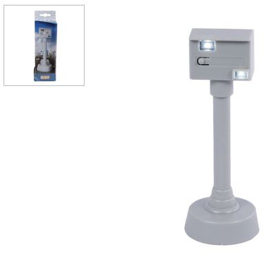 Flitspaal met licht en geluid - 12 cm