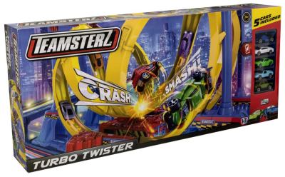 Turbo twister met 5 auto's - Teamsterz