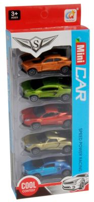 1/64 Pull Back Car - 5 Pack