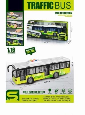 Friction Bus(Light,Music,Door Can Open)