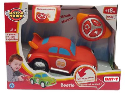 Motortown Rc Soft Red Vw Beetle