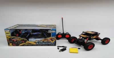 Rc 1:18 Rock Climbing Wild Monster,2 Ass Zwart Of Blauw