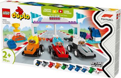 LEGO DUPLO - F1 Team Rennwagen & Fahrer 10445