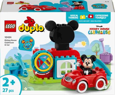 LEGO DUPLO - Clubhouse de Mickey Mouse et voiture 10454