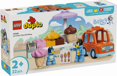 LEGO DUPLO - Bluey - Eis essen mit Bluey 10458