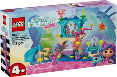 LEGO Gabby 's Dolhouse - Mermaid Gabby's Aquarium Adventure 11204
