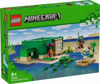 LEGO Minecraft - Das Schildkröten-Strandhaus 21254