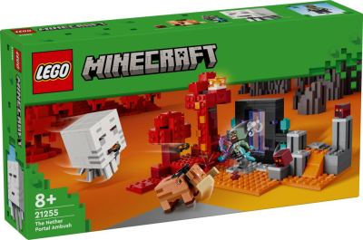 LEGO Minecraft - L'embuscade près du portail du Nether 21255