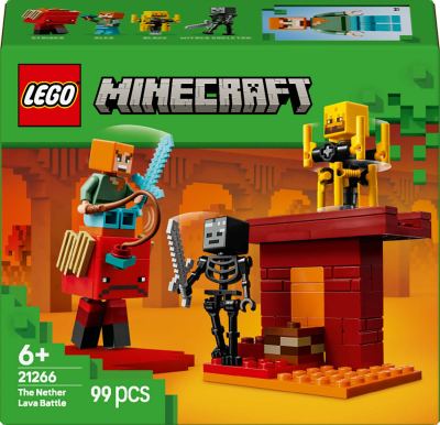 LEGO Minecraft - De lavastrijd in de Nether 21266