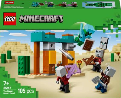 LEGO Minecraft - De Illagers in de woestijn 21267