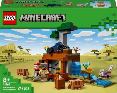 LEGO Minecraft - Het gordeldier bij de mijn 21269