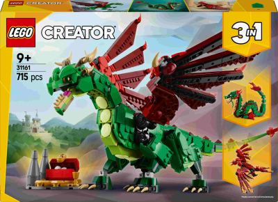 LEGO Creator 3-1 - Medieval Dragon 31161