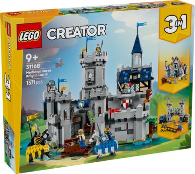 LEGO Creator - Middeleeuws kasteel met ridders te paard 31168