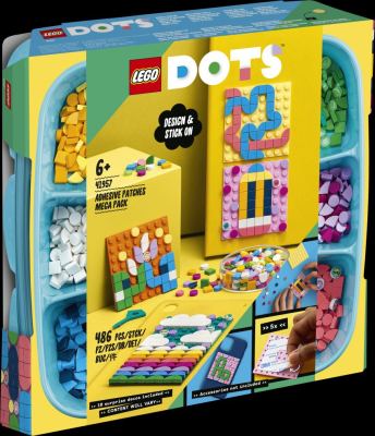 LEGO DOTS - Selbstklebende Patches Mega-Set 41957