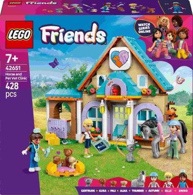 LEGO Friends - Clinique pour chevaux et animaux de compagnie 42651
