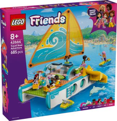 LEGO Friends - Aventure en Bateau de Voyage 42664