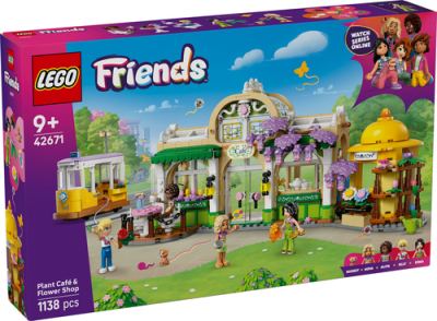 LEGO Friends - Café Végétal & Boutique de Fleurs 42671