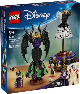 LEGO Disney - Dresses of Maleficent and Cruella de Vil 43262