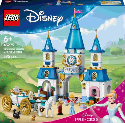 LEGO Disney - Assepoesters kasteel en paardenkoets 43275