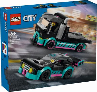 LEGO City - Race Car and Car Carrier Truck 60406