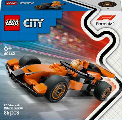 LEGO City - F1 Fahrer mit McLaren Rennwagen 60442
