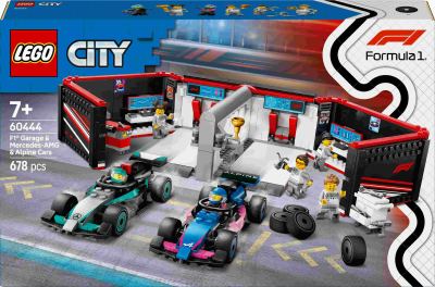 LEGO City - F1 Garage met Mercedes-AMG & Alpine Cars60444