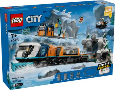 LEGO City Treinen - Arctische Polar Express Trein van de Ontdekkingsreizigers 60470