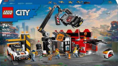 LEGO City - Schroothoop met auto's 60472
