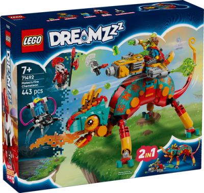 LEGO Dreamzzz - Caméléon de Feu de Mateo 71492