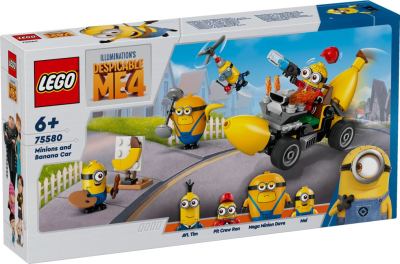 LEGO Dispicable ME 4 - Minions en bananenauto 75580