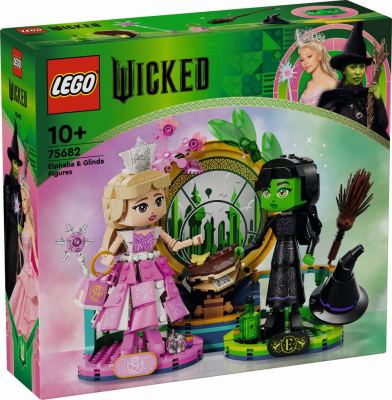 LEGO Wicked - Elphaba and Glinda figures 75682