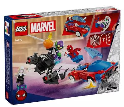 LEGO Marvel - Spider-Man Rennwagen und Venom Green Goblin 76279
