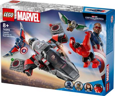 LEGO Marvel - Captain America vs. Red Hulk Duel 76292