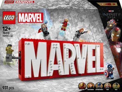 LEGO Marvel - Logo und Minifiguren 76313