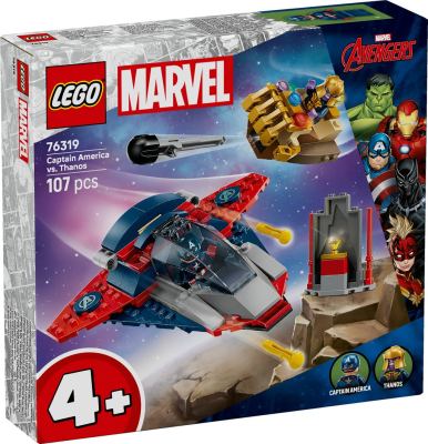 LEGO Marvel - Captain America contre Thanos 76319