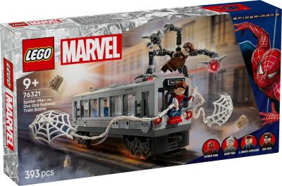 LEGO Marvel - Spider-Man contre Docteur Octopus : scène du métro 76321