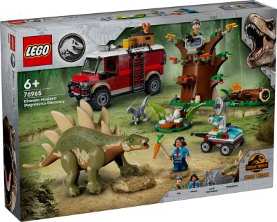 LEGO Jurassic World - Découverte du Stegosaurus 76965