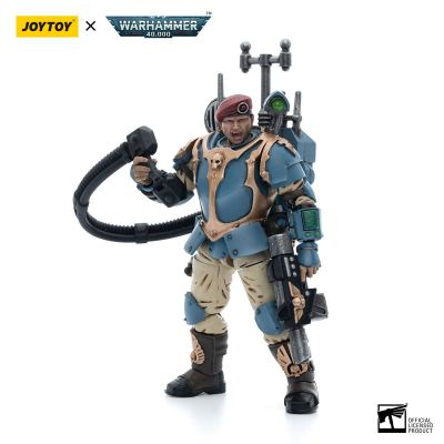 Astra Militarum Tempestus Scions Command Squad 55th Kappic Eagles Vox Operator scale:1/18