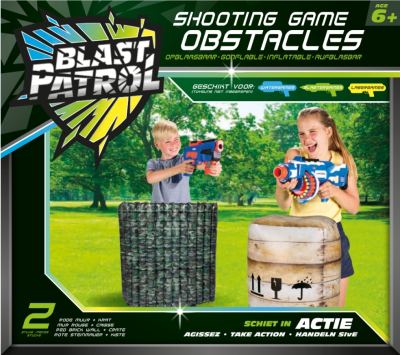 Obstacle vert + caisse - Blast Patrol