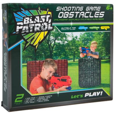 rode muur + groene hindernis - Blast Patrol