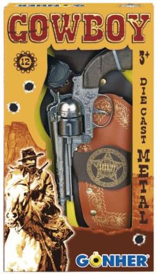 Revolver met holster Cowboy - 12 schots
